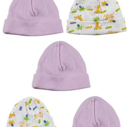 Girls Baby Cap (Pack of 5) LS_CAPS_GIRLS