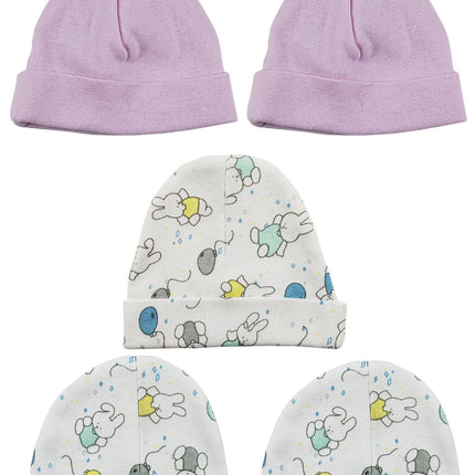 Girls Baby Cap (Pack of 5) LS_CAPS_GIRLS