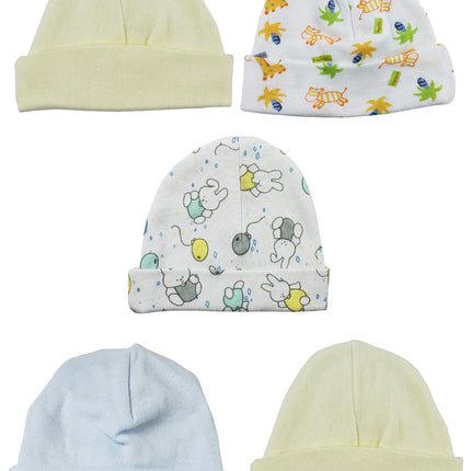 Boys Baby Caps (Pack of 5) LS_CAPS_BOYS