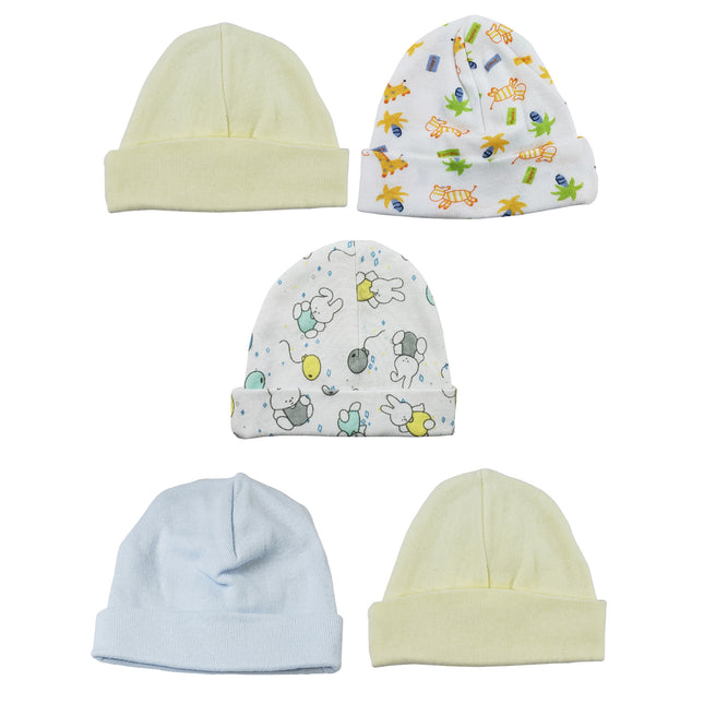 Boys Baby Caps (Pack of 5) LS_CAPS_BOYS