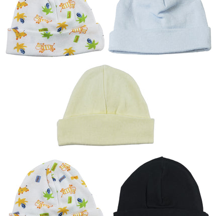 Boys Baby Caps (Pack of 5) LS_CAPS_BOYS