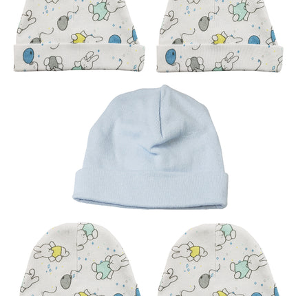 Boys Baby Caps (Pack of 5) LS_CAPS_BOYS