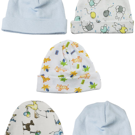 Boys Baby Caps (Pack of 5) LS_CAPS_BOYS
