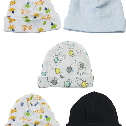 Boys Baby Caps (Pack of 5) LS_CAPS_BOYS