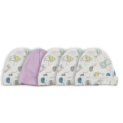 Girls Baby Cap (Pack of 5) LS_0521
