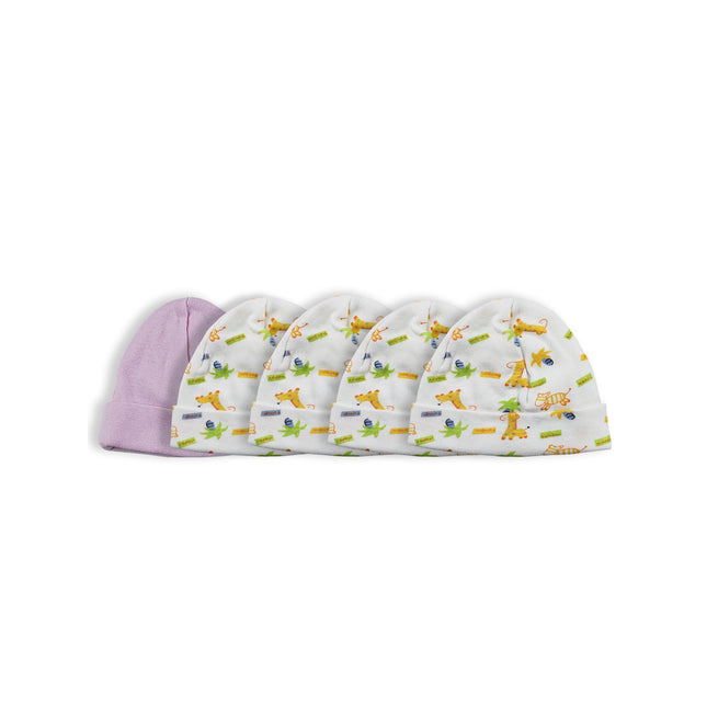 Girls Baby Cap (Pack of 5) LS_0526