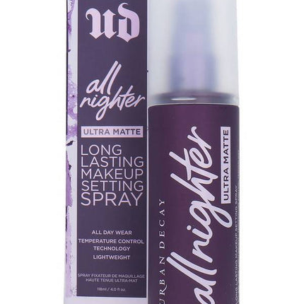 Urban Decay All Nighter Ultra Matte Makeup Setting Spray 118ML - 3605972252005