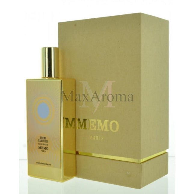Memo Paris Shams Narcissus Perfume Eau De Parfum Spray 2.5 oz 75 ml Unisex
