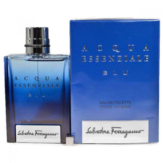 Salvatore Ferragamo Acqua Essenziale Blu for Men Eau de Toilette Spray 3.4 Oz 100 ml spray
